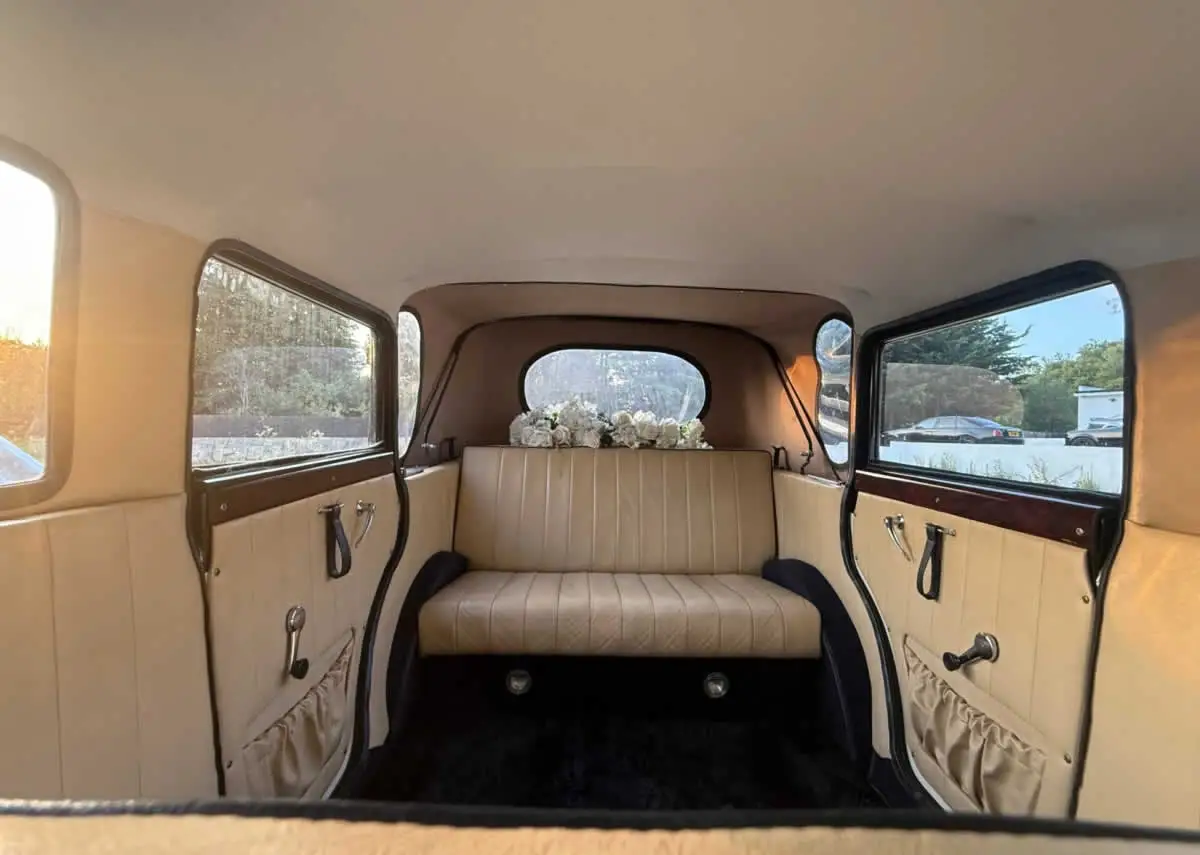 Interior view of the Bramwith rear bench and doors